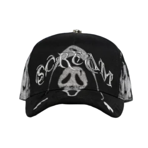 Barbas Hats SCREAM gorra premium negra