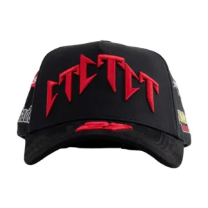 Barbas Hats x CT CT RACING gorra premium negra de edici&oacute;n especial