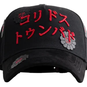 Barbas Hats x CT ORIENTAL TUMBADO gorra premium negra de edici&oacute;n especial